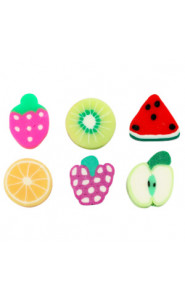 Katsuki beads 10mm fruit mix Multicolour